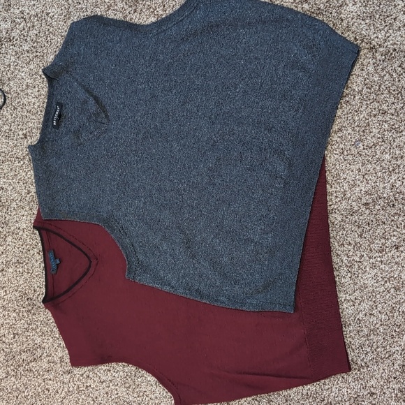 Britches Merino Wool Blend Sweater Vests  lot of 2 Men's 2XT - Picture 1 of 8